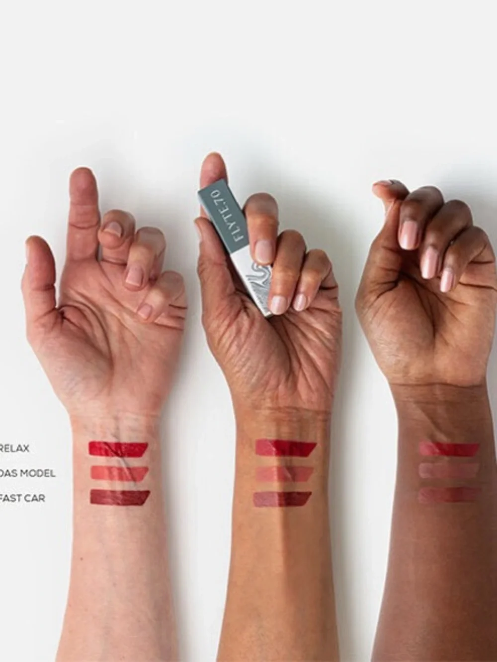 FLYTE.70 — Bundle-Red shades lipstick and blush